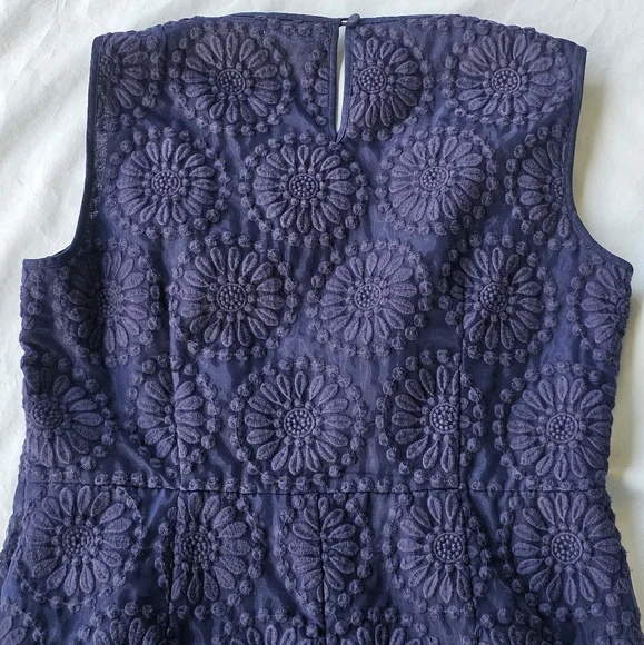 Boden Embroidered Organza Lace Dress - Women's Size 12 - Picture 12 of 16